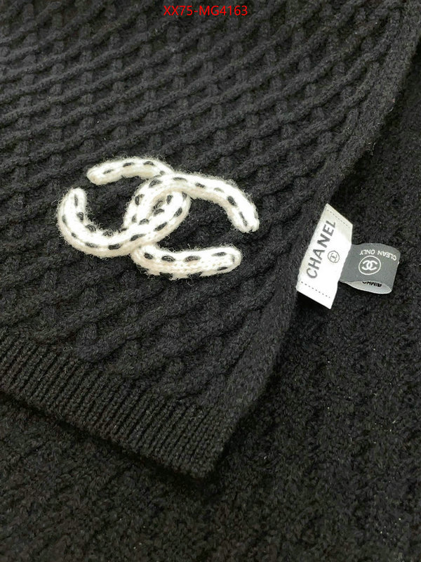 Scarf-Chanel shop ID: MG4163 $: 75USD