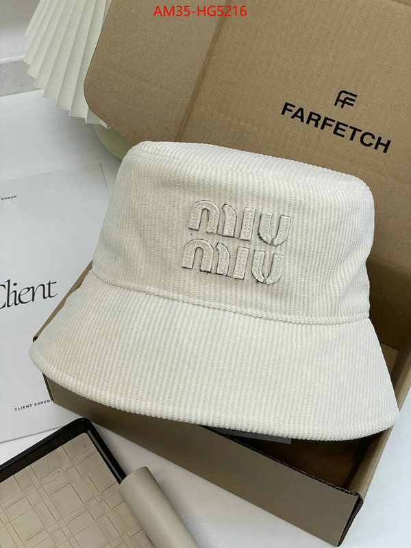 Cap(Hat)-Miu Miu replica sale online ID: HG5216 $: 35USD