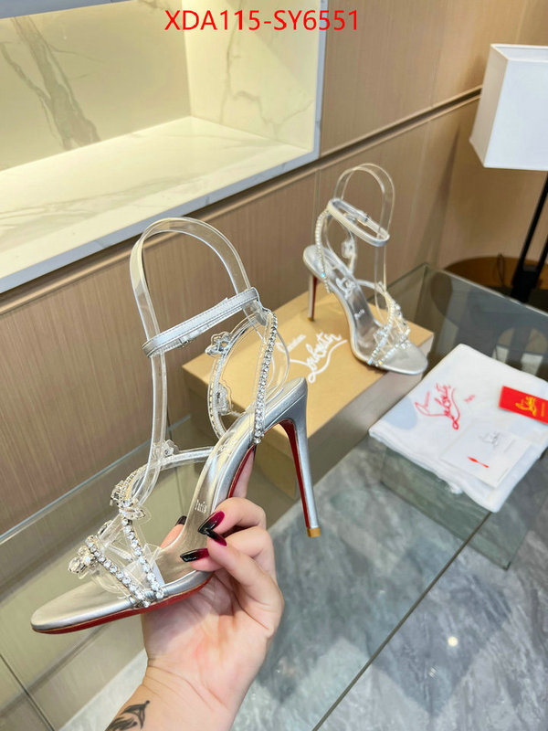 Women Shoes-Christian Louboutin buy aaaaa cheap ID: SY6551 $: 115USD