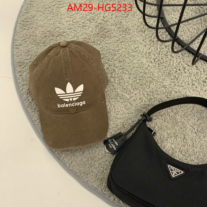 Cap(Hat)-Balenciaga best fake ID: HG5233 $: 29USD