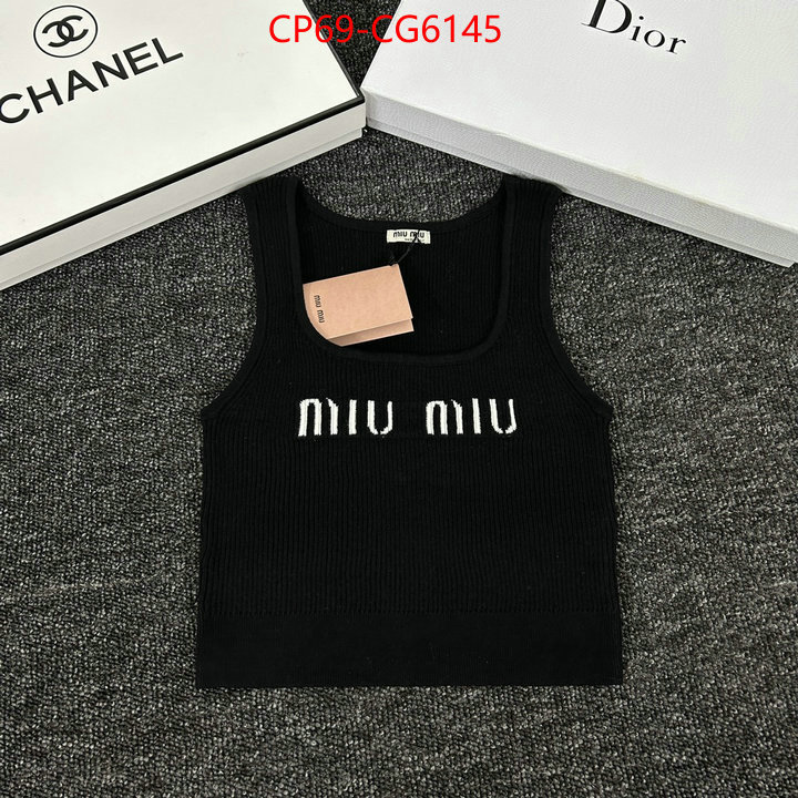 Clothing-MIU MIU buying replica ID: CG6145 $: 69USD