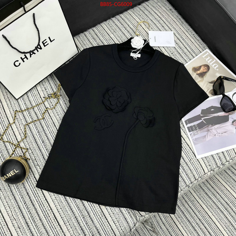 Clothing-Chanel replcia cheap ID: CG6009 $: 85USD