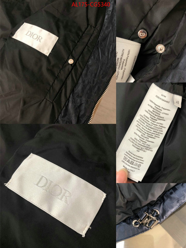 Down jacketMen-Dior wholesale replica ID: CG5340 $: 175USD