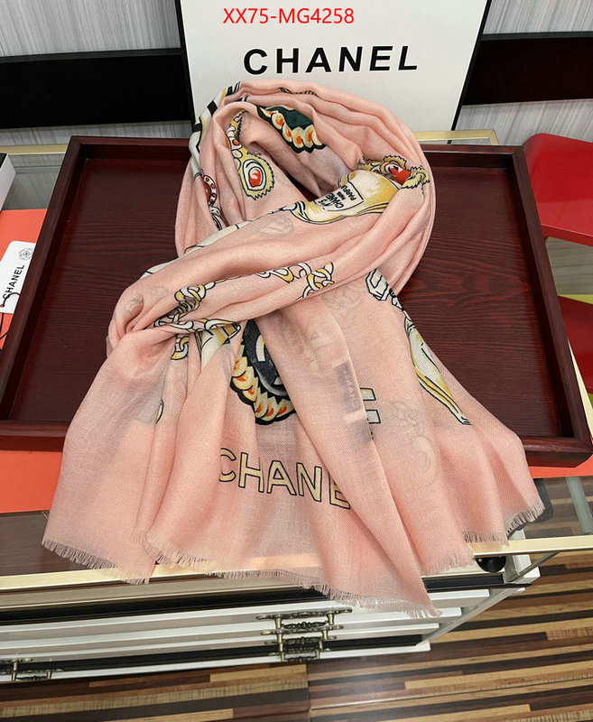 Scarf-Chanel how to buy replcia ID: MG4258 $: 75USD