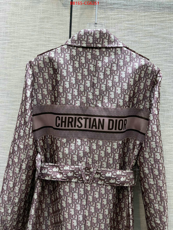 Clothing-Dior what is a counter quality ID: CG6261 $: 165USD