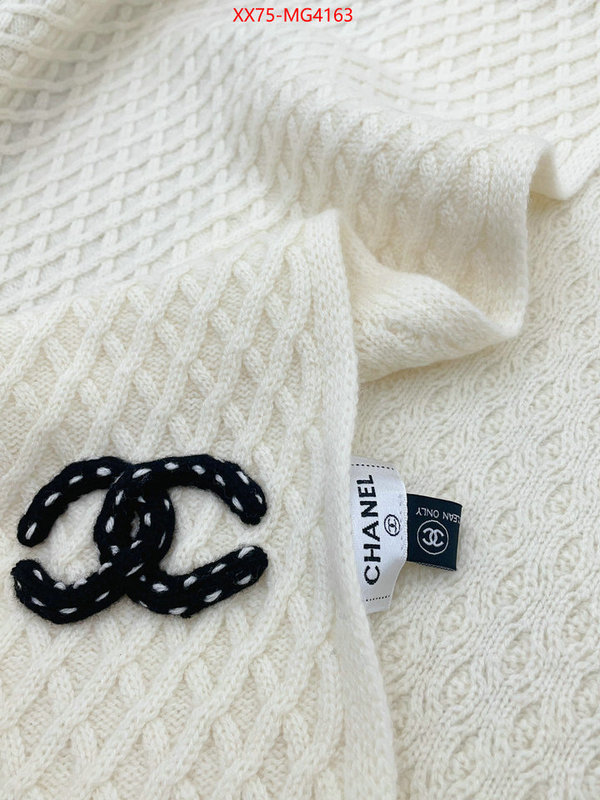 Scarf-Chanel shop ID: MG4163 $: 75USD