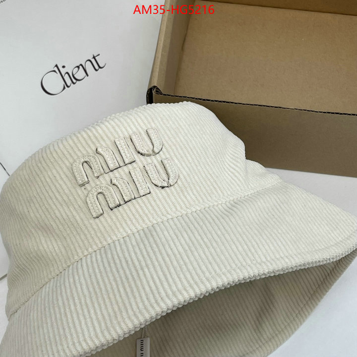 Cap(Hat)-Miu Miu replica sale online ID: HG5216 $: 35USD