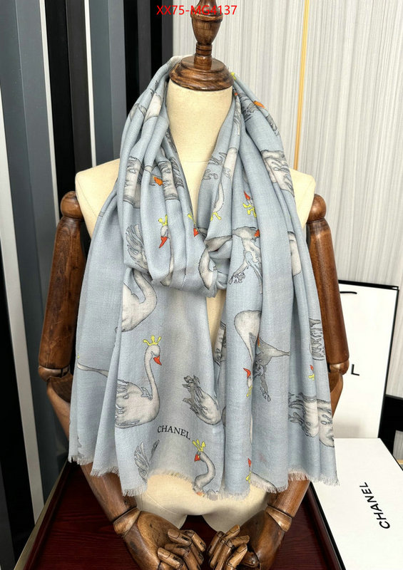 Scarf-Chanel the online shopping ID: MG4137 $: 75USD