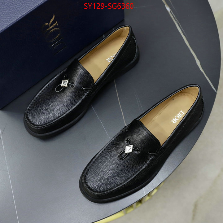Men shoes-Dior customize best quality replica ID: SG6360 $: 129USD