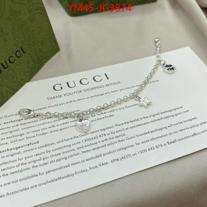 Jewelry-Gucci cheap ID: JG3874 $: 45USD