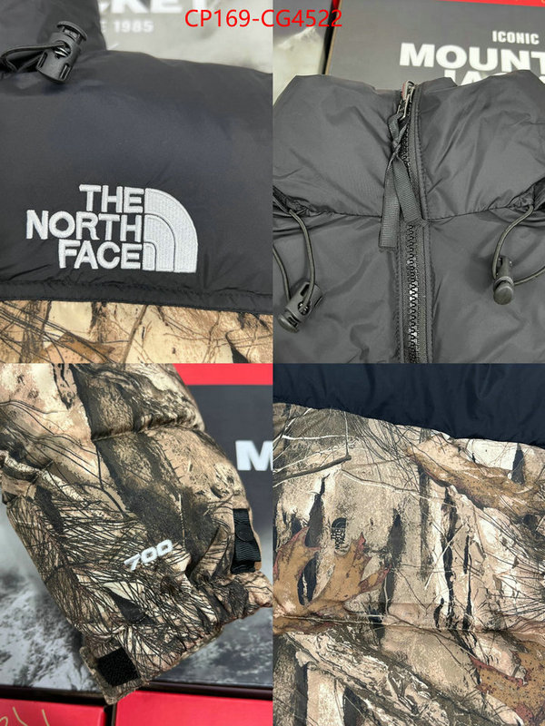 Down jacket Men-The North Face top quality designer replica ID: CG4522 $: 169USD