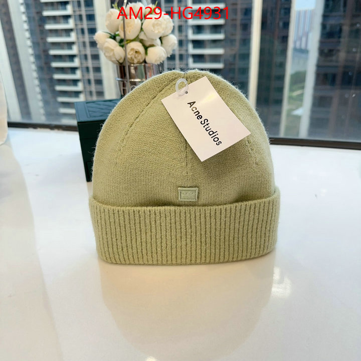 Cap(Hat)-Acne Studios buying replica ID: HG4931 $: 29USD