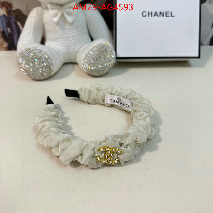 Hair band-Chanel we provide top cheap aaaaa ID: AG4593 $: 29USD