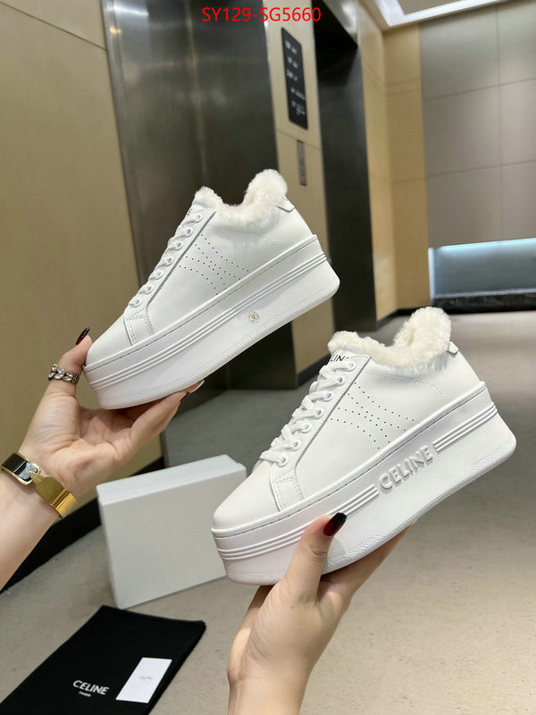 Women Shoes-CELINE buying replica ID: SG5660 $: 129USD