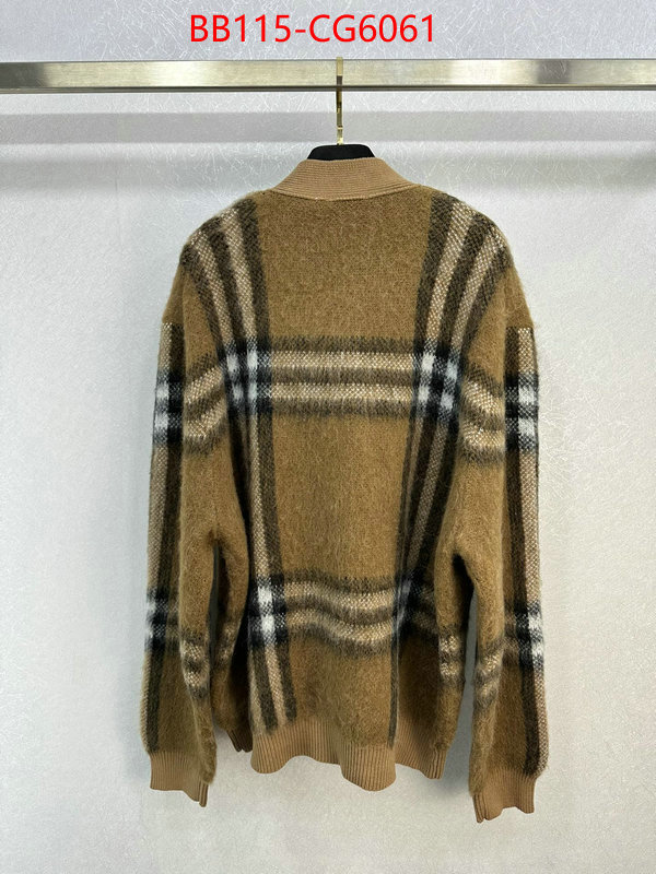 Clothing-Burberry wholesale designer shop ID: CG6061 $: 115USD