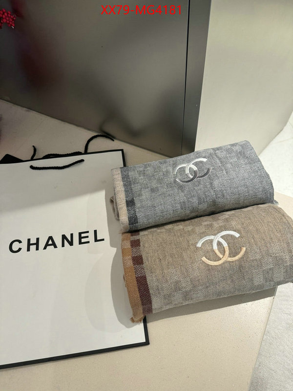 Scarf-Chanel fake aaaaa ID: MG4181 $: 79USD