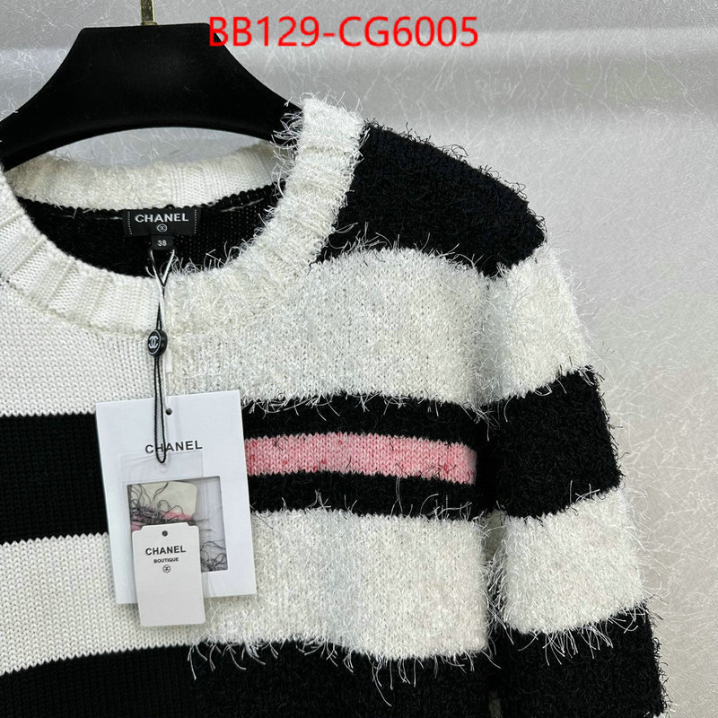 Clothing-Chanel cheap high quality replica ID: CG6005 $: 129USD