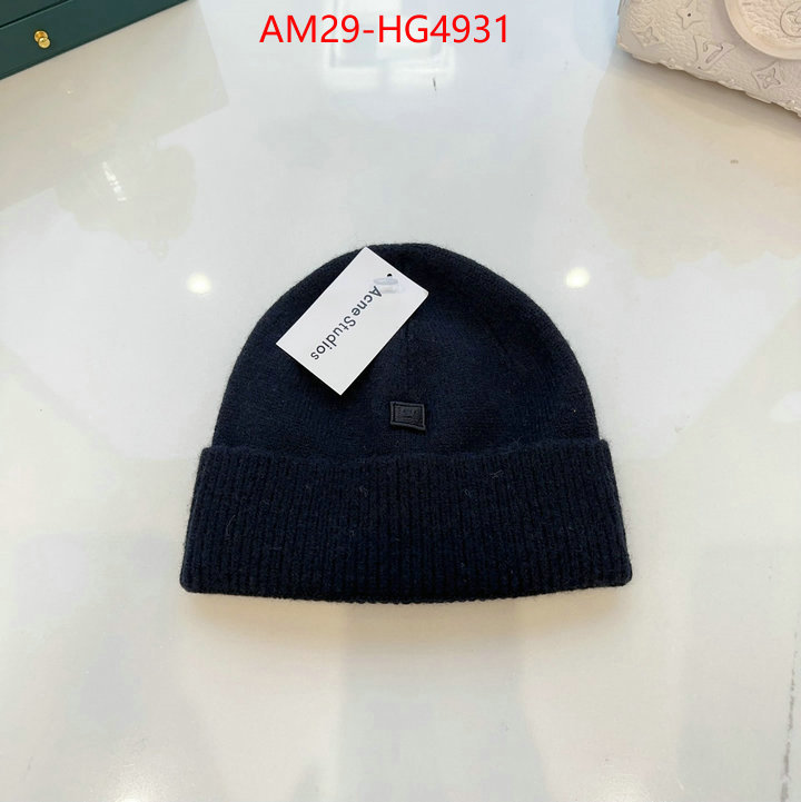 Cap(Hat)-Acne Studios buying replica ID: HG4931 $: 29USD