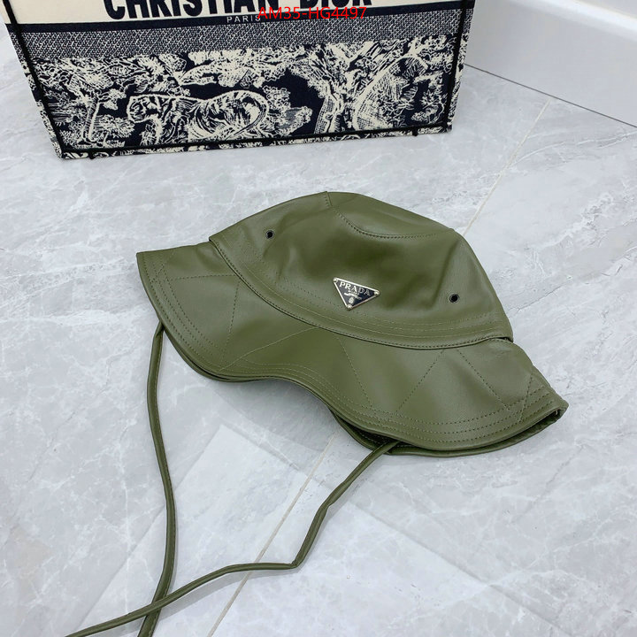 Cap (Hat)-Prada where could you find a great quality designer ID: HG4497 $: 35USD