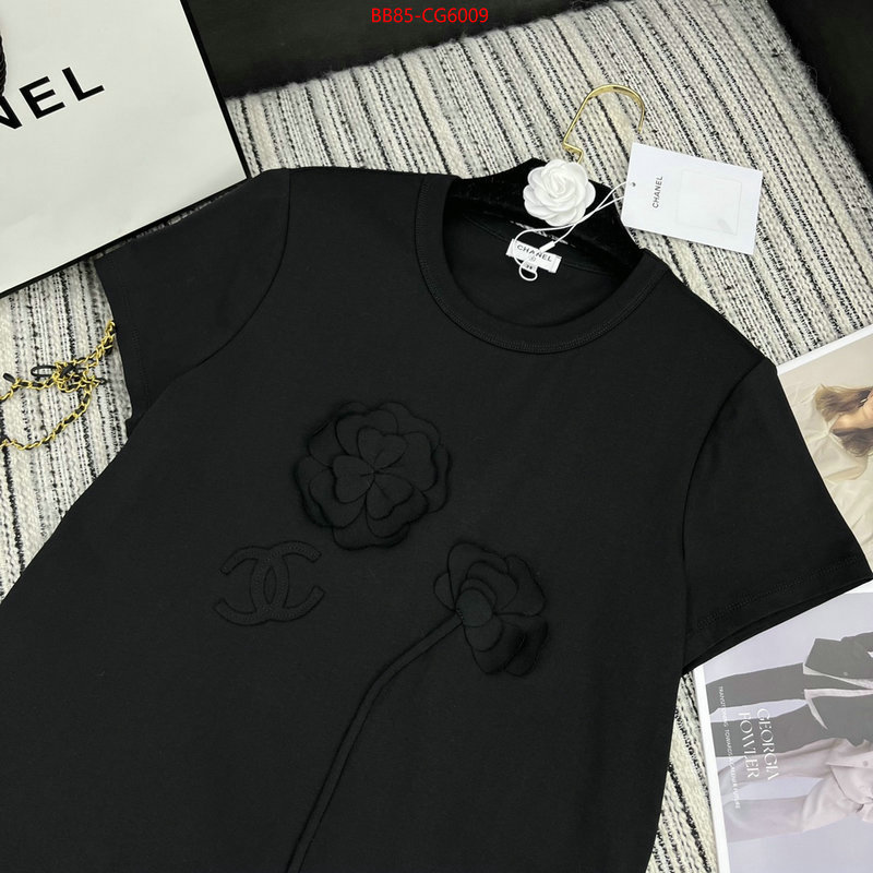 Clothing-Chanel replcia cheap ID: CG6009 $: 85USD