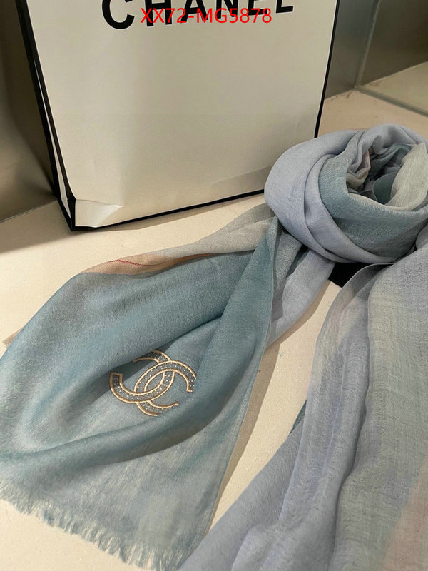 Scarf-Chanel replicas buy special ID: MG5878 $: 72USD