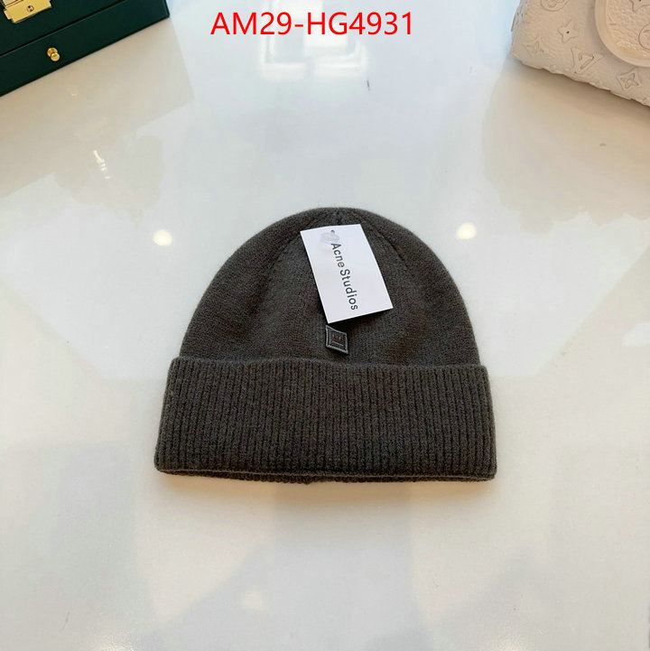 Cap(Hat)-Acne Studios buying replica ID: HG4931 $: 29USD