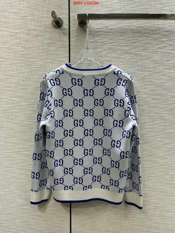 Clothing-Gucci luxury 7 star replica ID: CG6268 $: 99USD