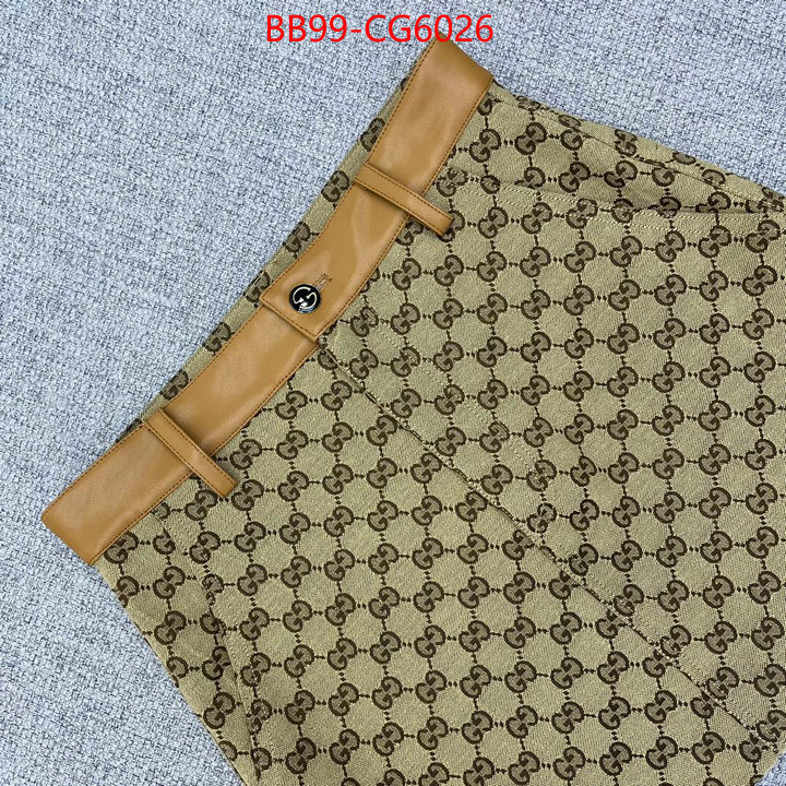 Clothing-Gucci 2023 perfect replica designer ID: CG6026 $: 99USD