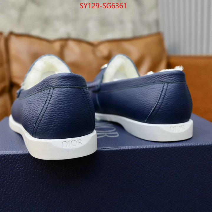 Men shoes-Dior store ID: SG6361 $: 129USD