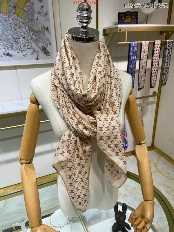 Scarf-CELINE top quality website ID: MG4242 $: 72USD