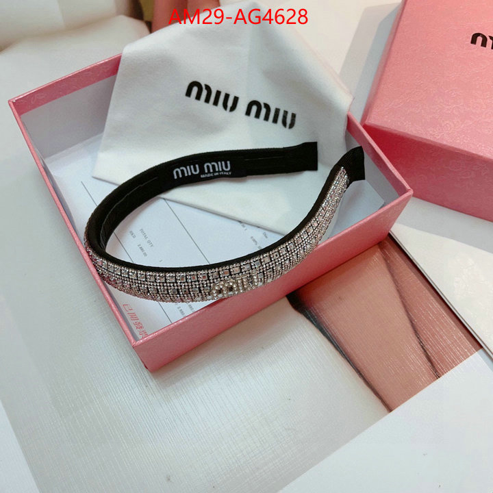 Hair band-MIU MIU wholesale sale ID: AG4628 $: 29USD