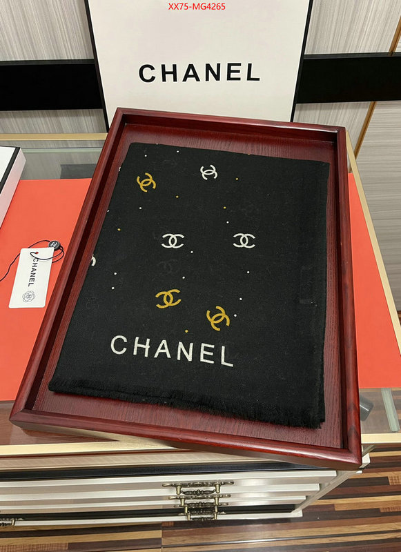 Scarf-Chanel buy cheap replica ID: MG4265 $: 75USD