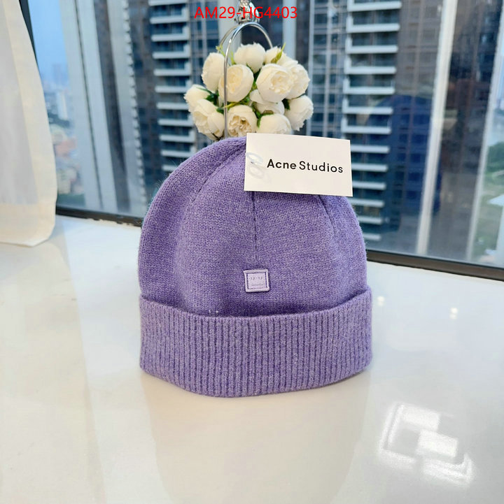 Cap(Hat)-Acne Studios aaaaa+ replica ID: HG4403 $: 29USD