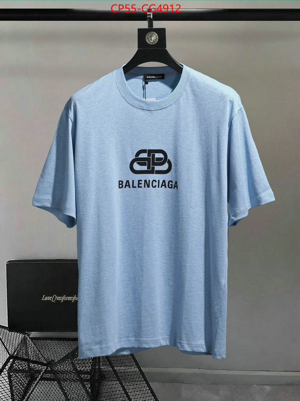 Clothing-Balenciaga replcia cheap from china ID: CG4912 $: 55USD