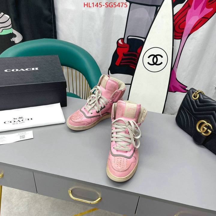Women Shoes-Coach top fake designer ID: SG5475 $: 145USD