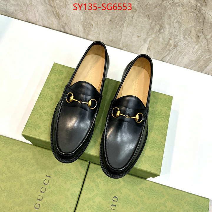 Men Shoes-Gucci designer fake ID: SG6553 $: 135USD