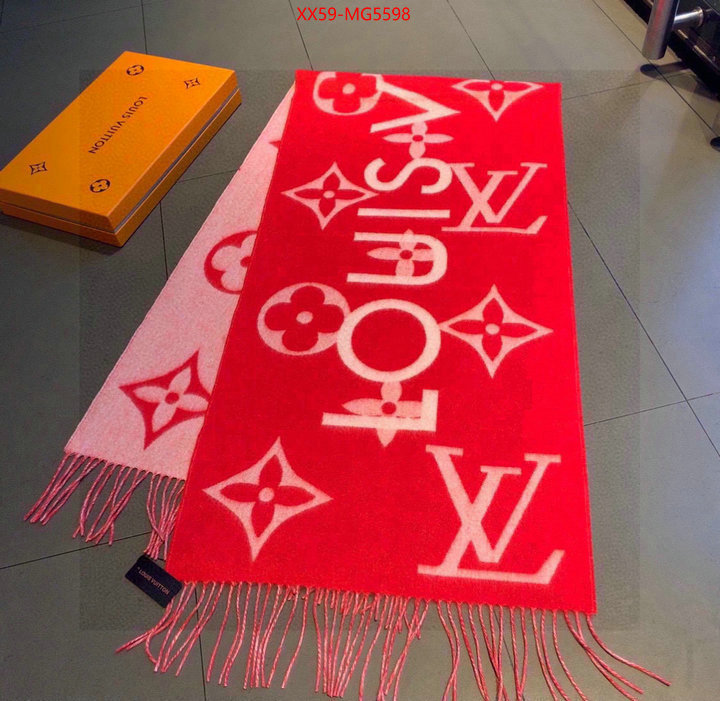 Scarf-LV luxury fashion replica designers ID: MG5598 $: 59USD