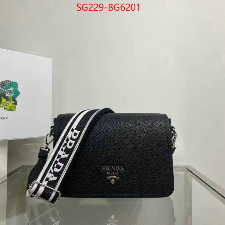 Prada Bags (TOP)-Diagonal- best fake ID: BG6201 $: 229USD,