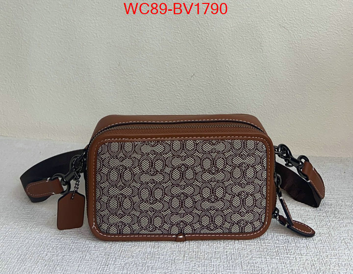 Coach Bags(4A)-Diagonal wholesale 2023 replica ID: BV1790 $: 89USD,