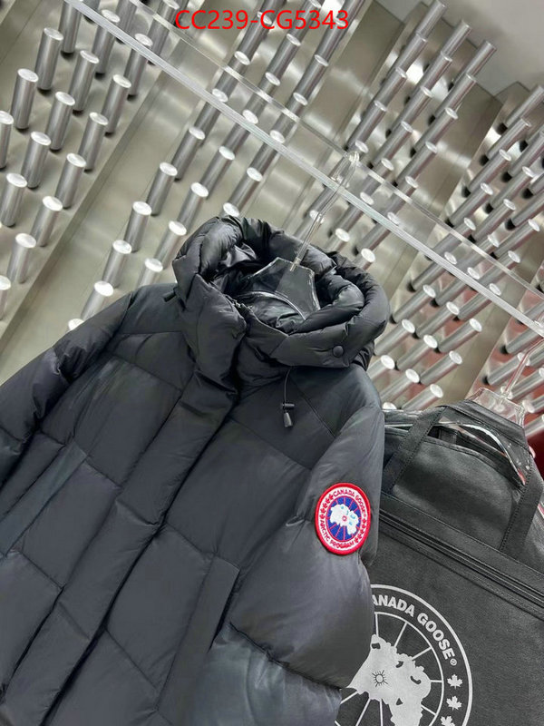 Down jacket Women-Canada Goose luxury 7 star replica ID: CG5343 $: 239USD