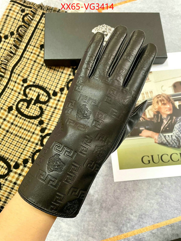 Gloves-Versace fake cheap best online ID: VG3414 $: 65USD