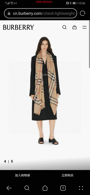 Scarf-Burberry shop the best high quality ID: MG5434 $: 69USD