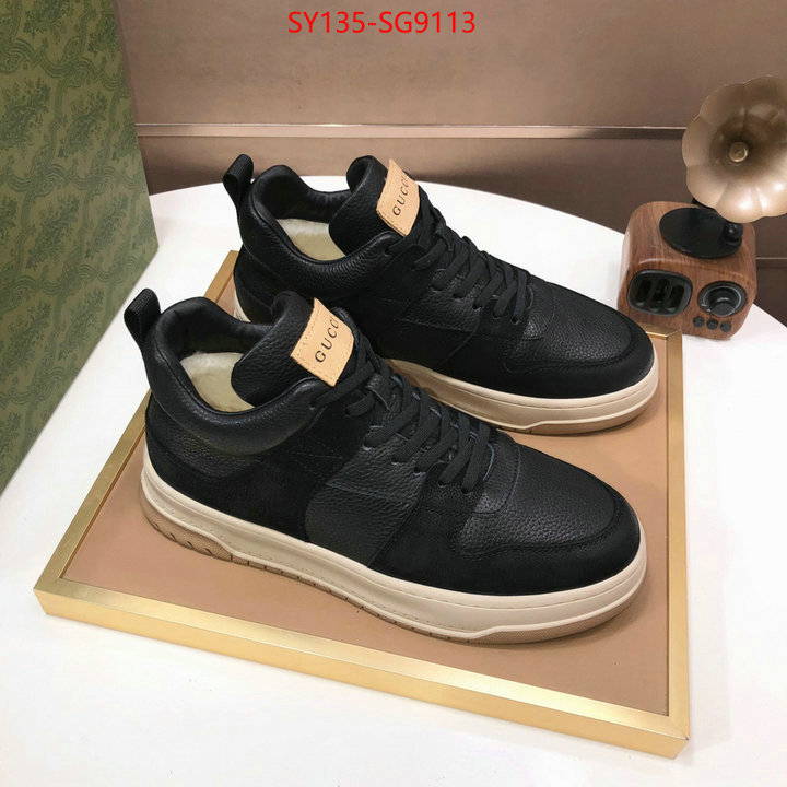 Men Shoes-Gucci designer wholesale replica ID: SG9113 $: 135USD