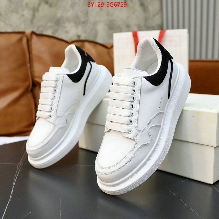 Men Shoes-Alexander McQueen replica 2023 perfect luxury ID: SG6729 $: 129USD