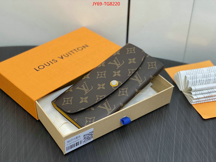 LV Bags(TOP)-Wallet online from china designer ID: TG8220 $: 69USD