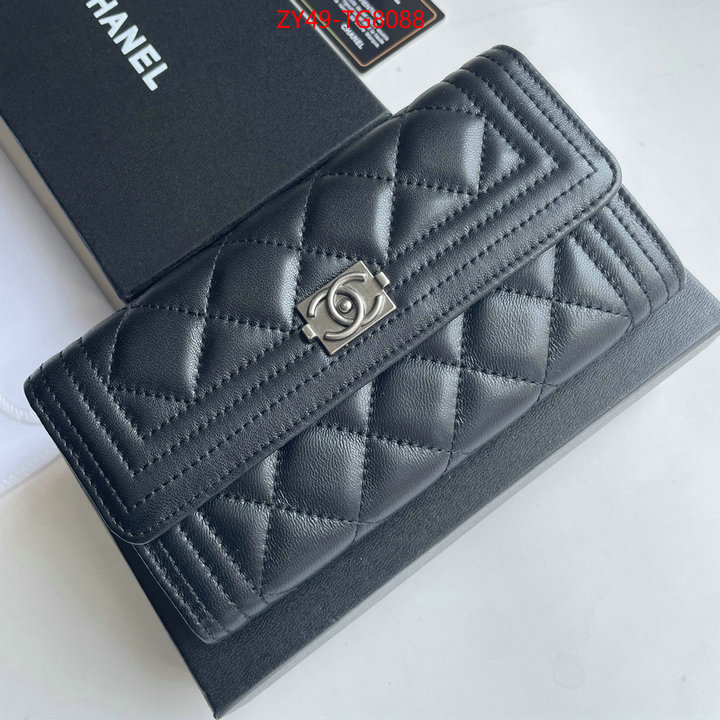 Chanel Bags(4A)-Wallet- online sale ID: TG8088 $: 49USD