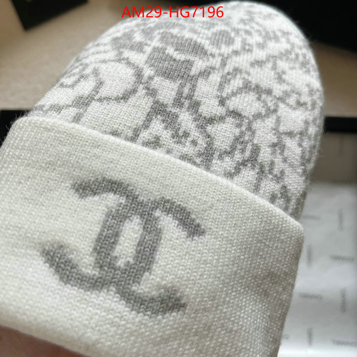 Cap (Hat)-Chanel brand designer replica ID: HG7196 $: 29USD