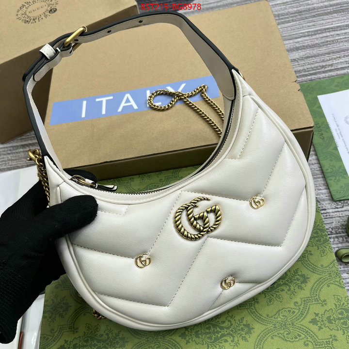 Gucci Bags(TOP)-Marmont best fake ID: BG8978 $: 219USD,