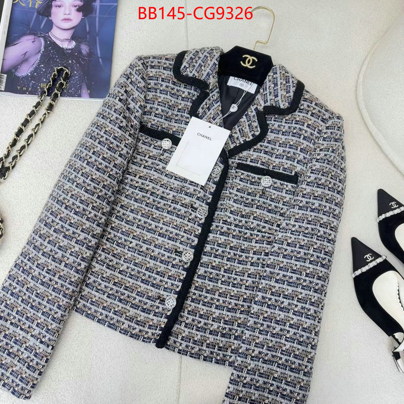 Clothing-Chanel top grade ID: CG9326 $: 145USD