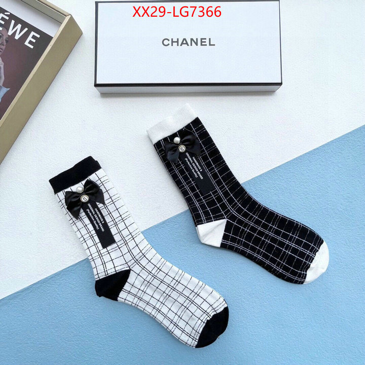 Sock-Chanel unsurpassed quality ID: LG7366 $: 29USD